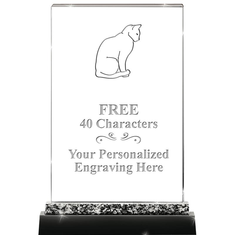 8.5" MARBLE WORKS CRYSTAL