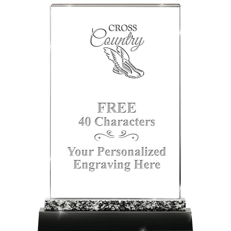 8.5" MARBLE WORKS CRYSTAL