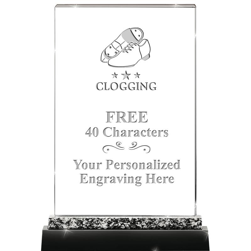 8.5" MARBLE WORKS CRYSTAL