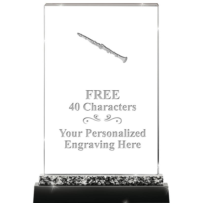 8.5" MARBLE WORKS CRYSTAL