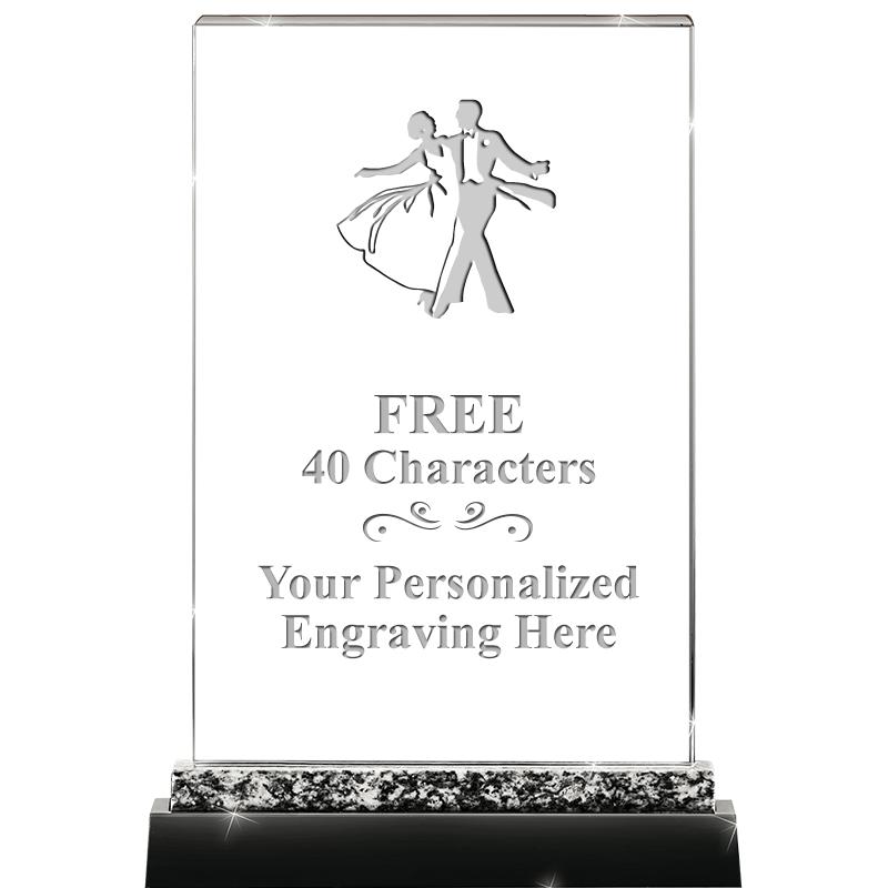 8.5" MARBLE WORKS CRYSTAL