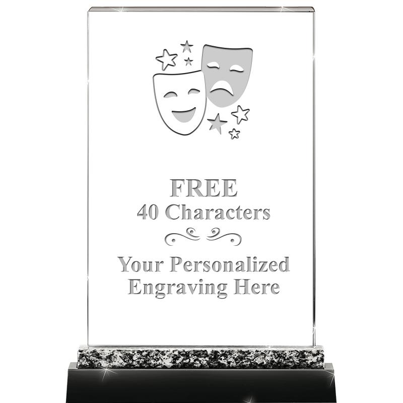 8.5" MARBLE WORKS CRYSTAL