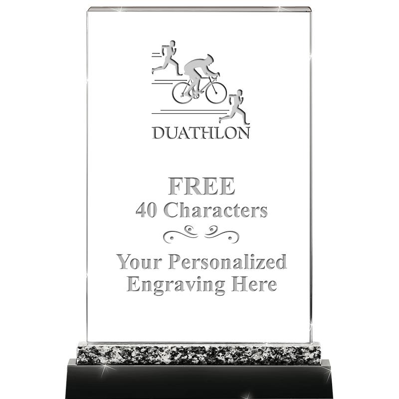 8.5" MARBLE WORKS CRYSTAL