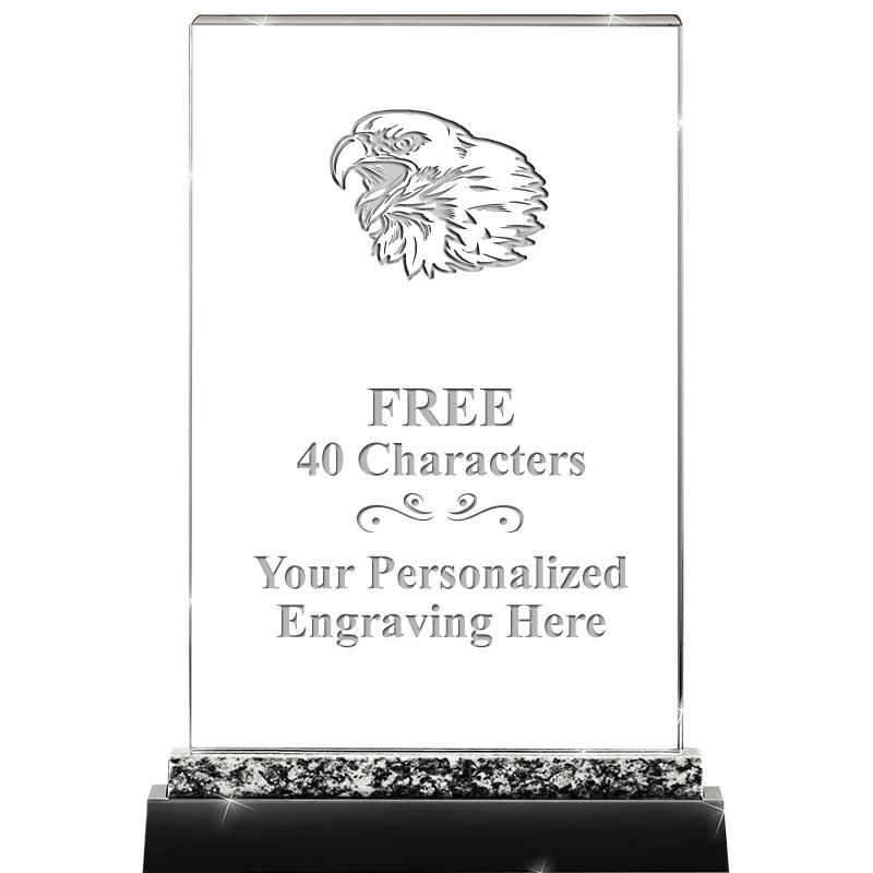 8.5" MARBLE WORKS CRYSTAL