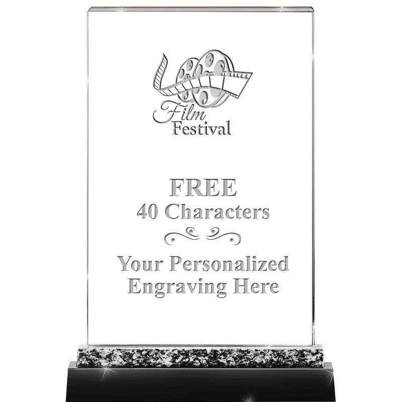 8.5" MARBLE WORKS CRYSTAL