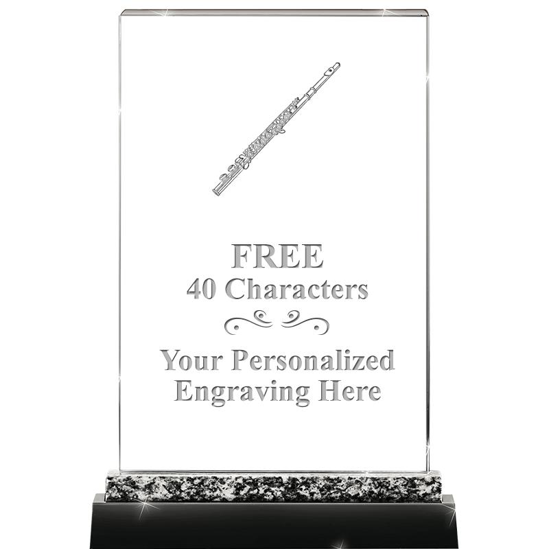 8.5" MARBLE WORKS CRYSTAL