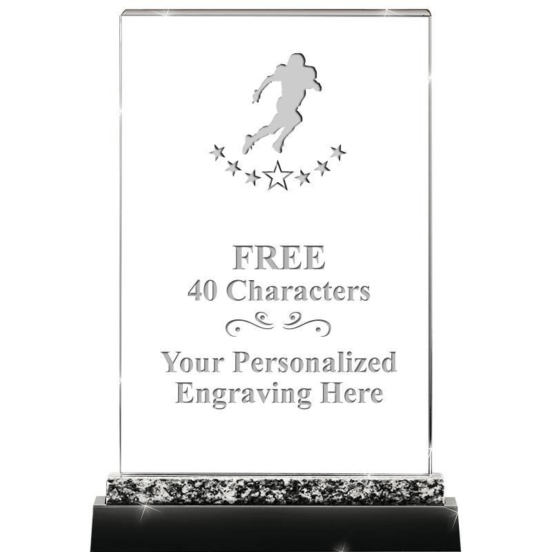 8.5" MARBLE WORKS CRYSTAL