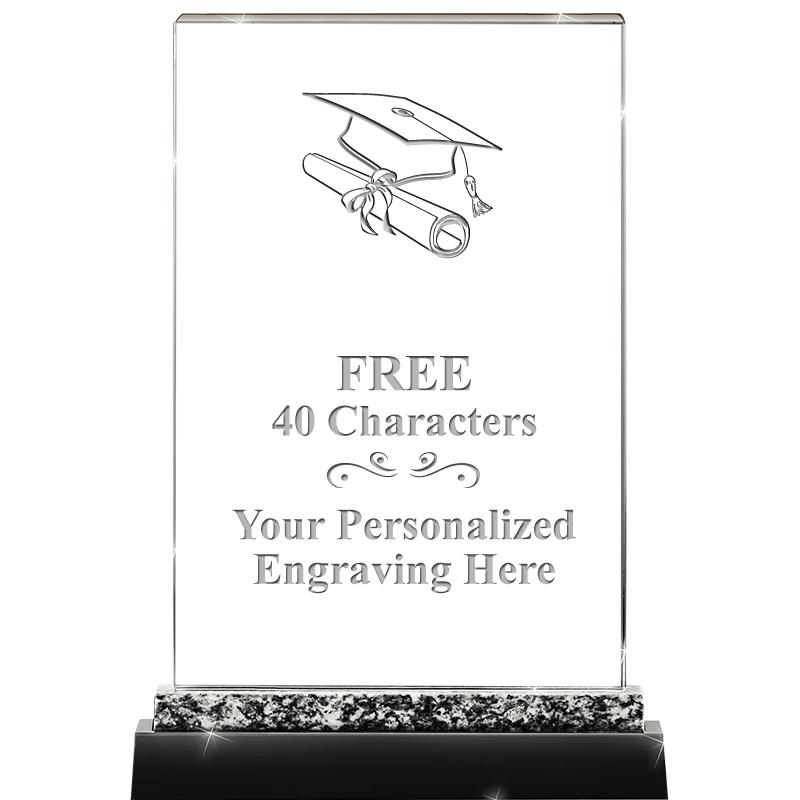 8.5" MARBLE WORKS CRYSTAL