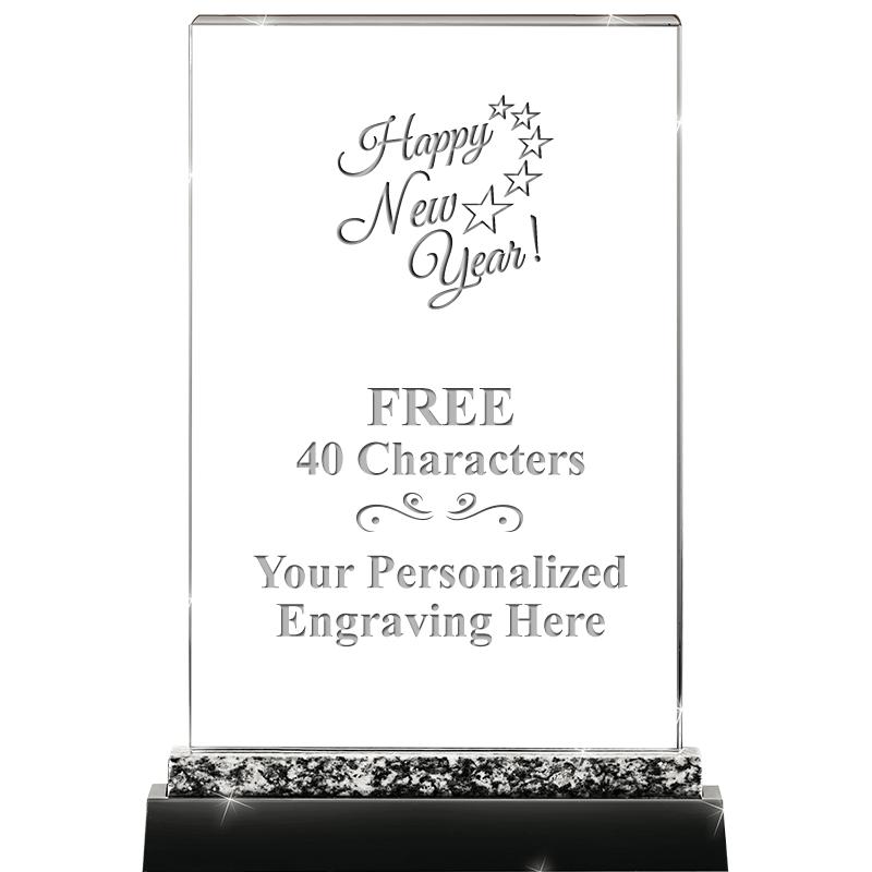 8.5" MARBLE WORKS CRYSTAL