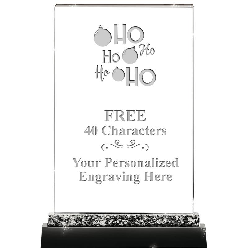 8.5" MARBLE WORKS CRYSTAL