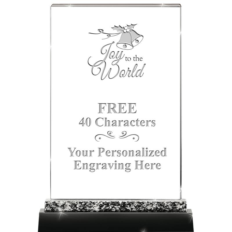 8.5" MARBLE WORKS CRYSTAL