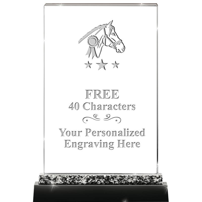 8.5" MARBLE WORKS CRYSTAL