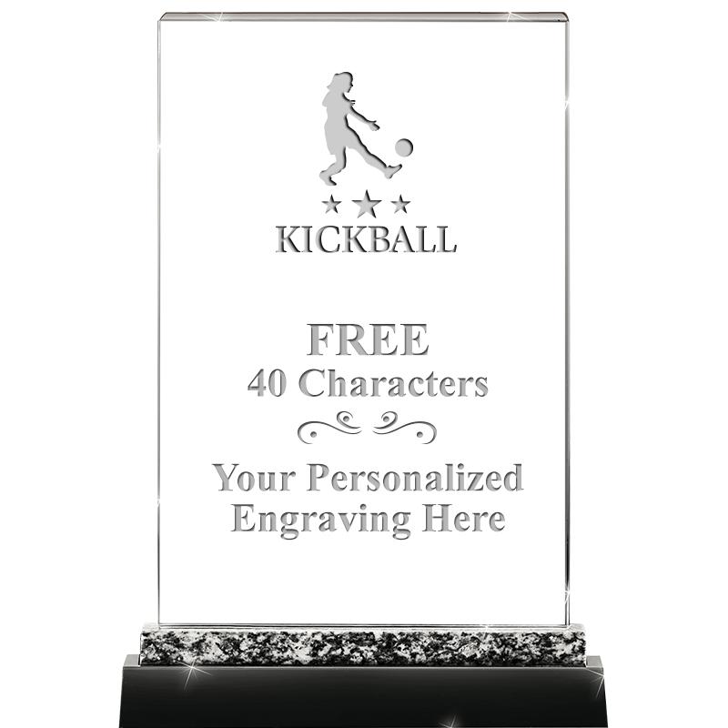 8.5" MARBLE WORKS CRYSTAL