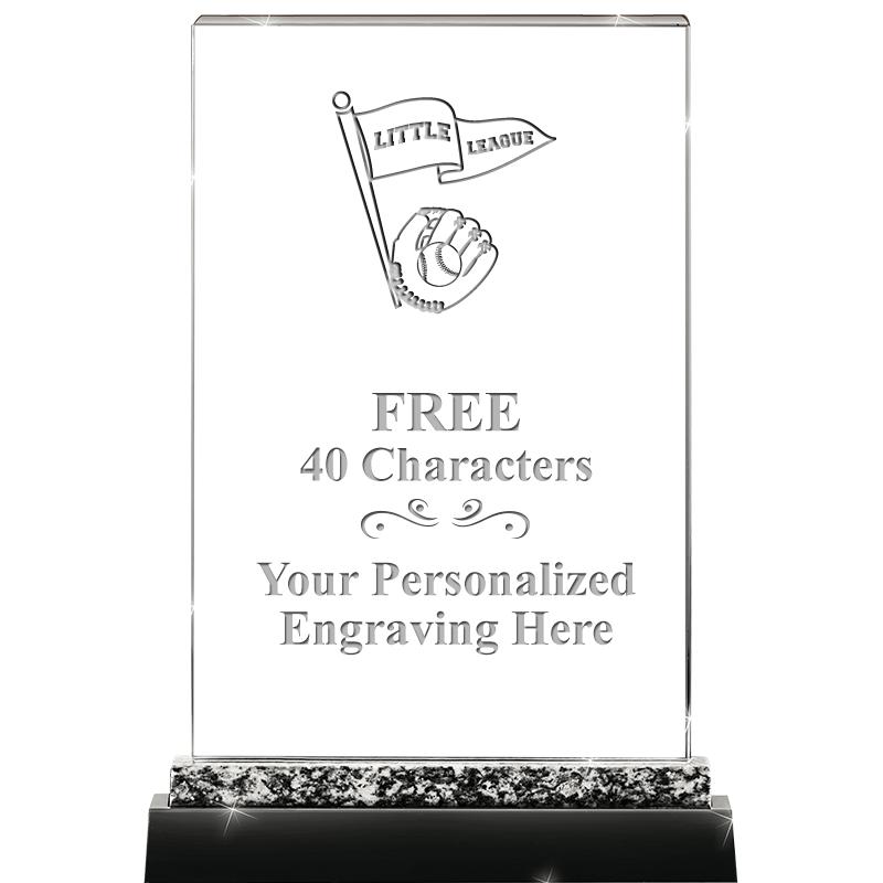 8.5" MARBLE WORKS CRYSTAL