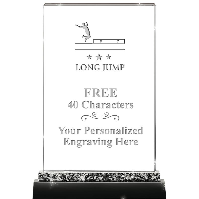 8.5" MARBLE WORKS CRYSTAL