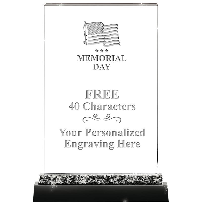 8.5" MARBLE WORKS CRYSTAL