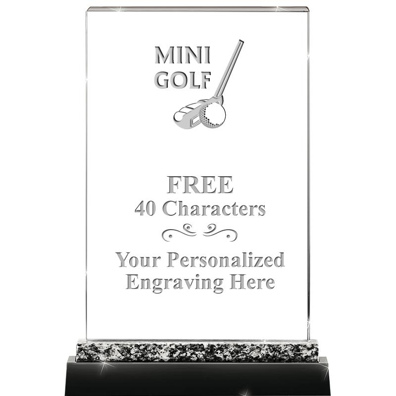 8.5" MARBLE WORKS CRYSTAL