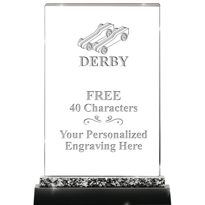 8.5" MARBLE WORKS CRYSTAL