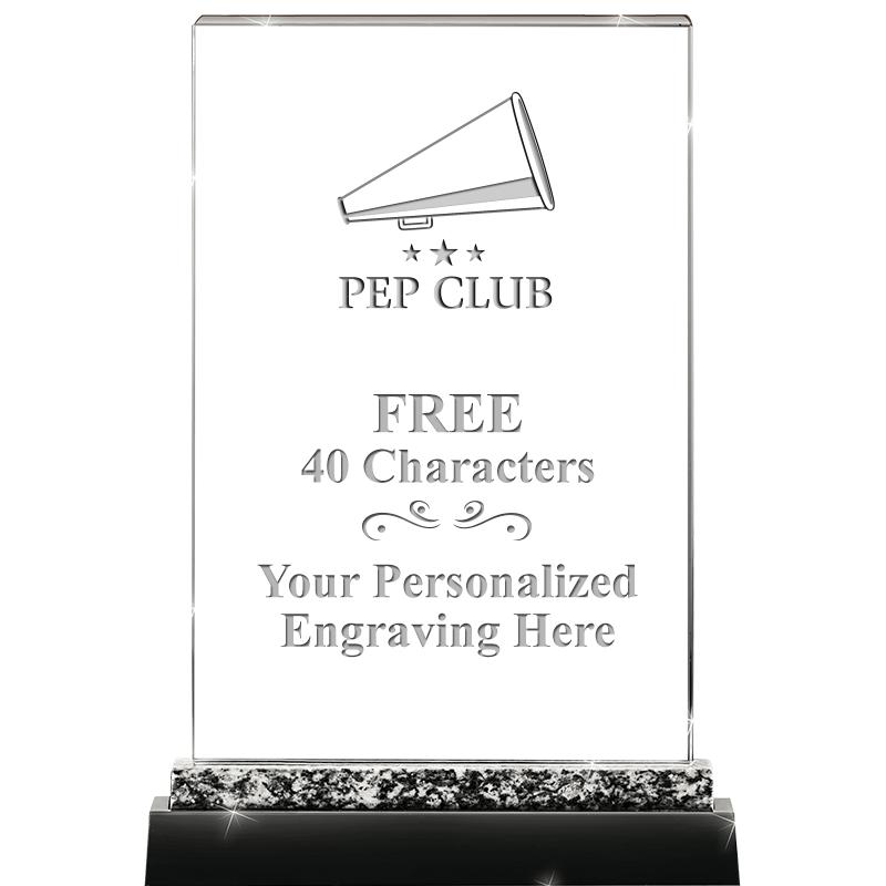 8.5" MARBLE WORKS CRYSTAL