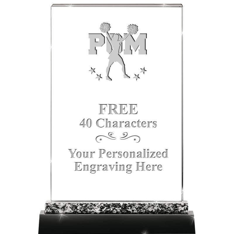 8.5" MARBLE WORKS CRYSTAL