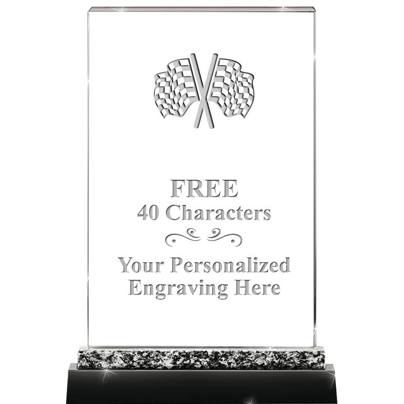 8.5" MARBLE WORKS CRYSTAL