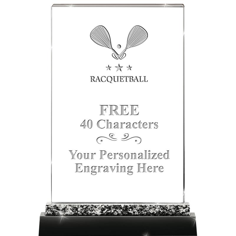 8.5" MARBLE WORKS CRYSTAL