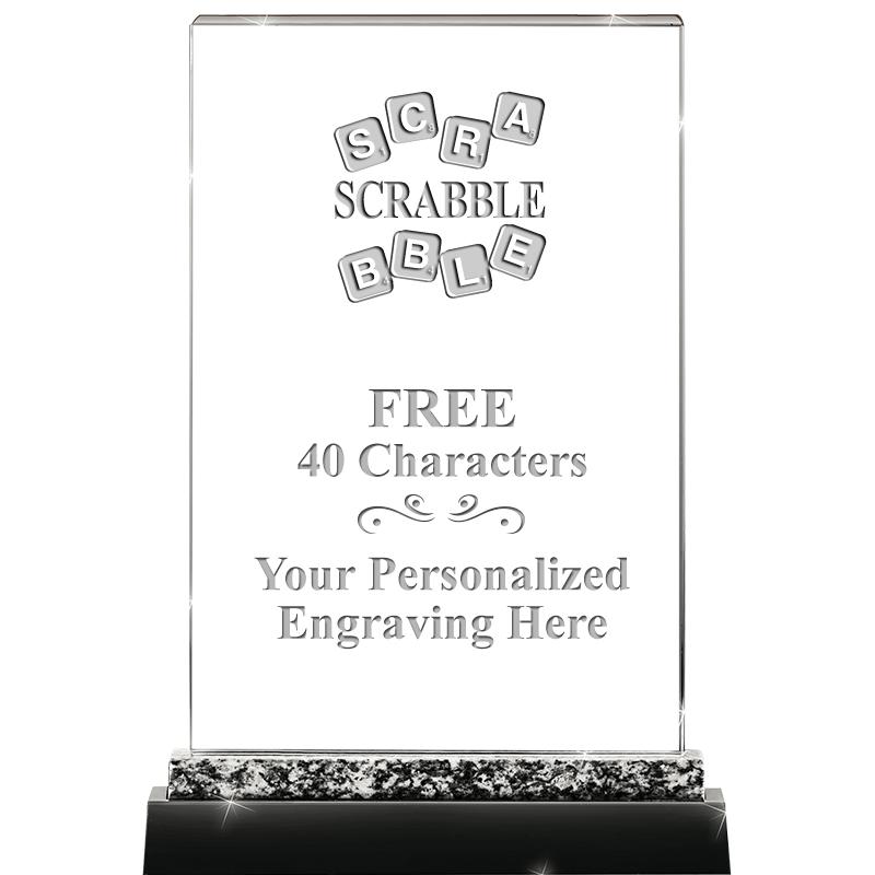 8.5" MARBLE WORKS CRYSTAL