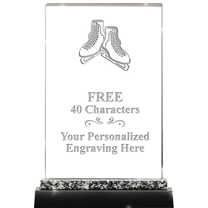 8.5" MARBLE WORKS CRYSTAL