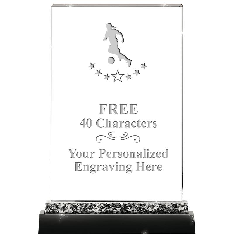 8.5" MARBLE WORKS CRYSTAL