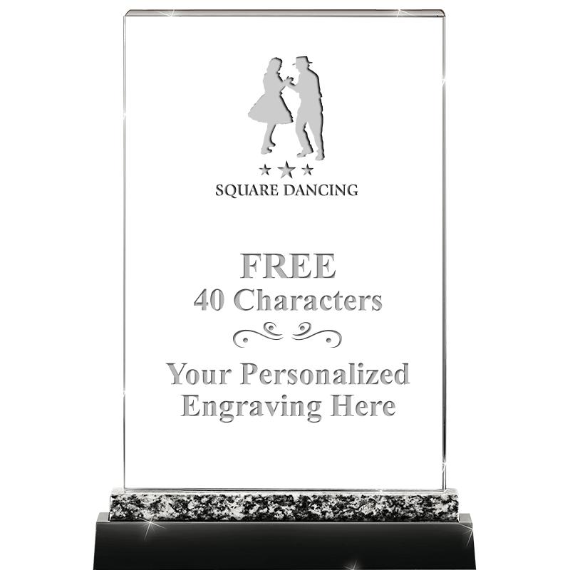 8.5" MARBLE WORKS CRYSTAL