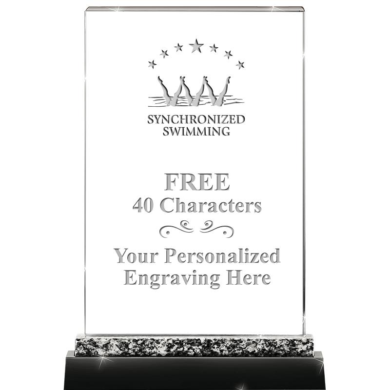 8.5" MARBLE WORKS CRYSTAL