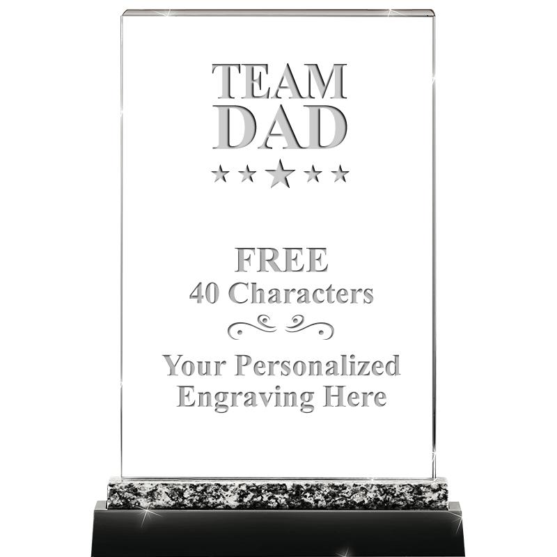 8.5" MARBLE WORKS CRYSTAL