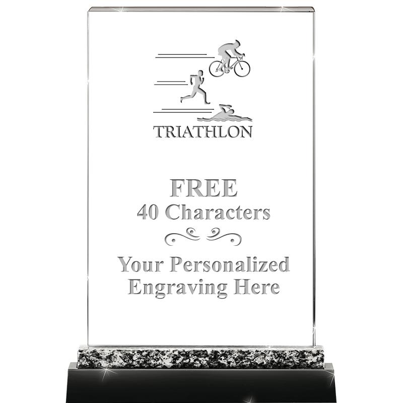 8.5" MARBLE WORKS CRYSTAL