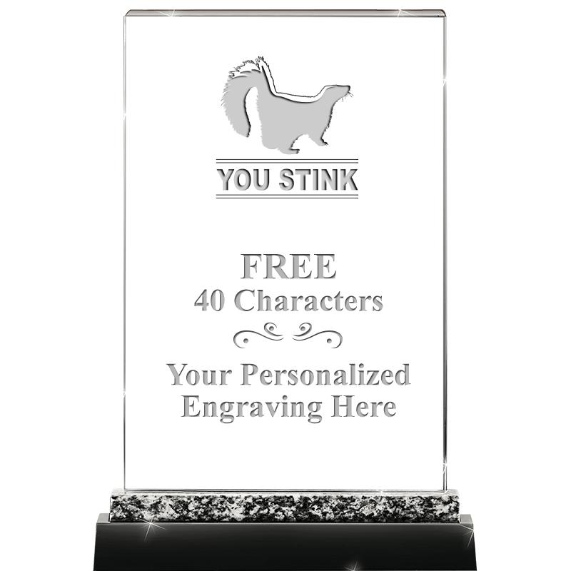 8.5" MARBLE WORKS CRYSTAL