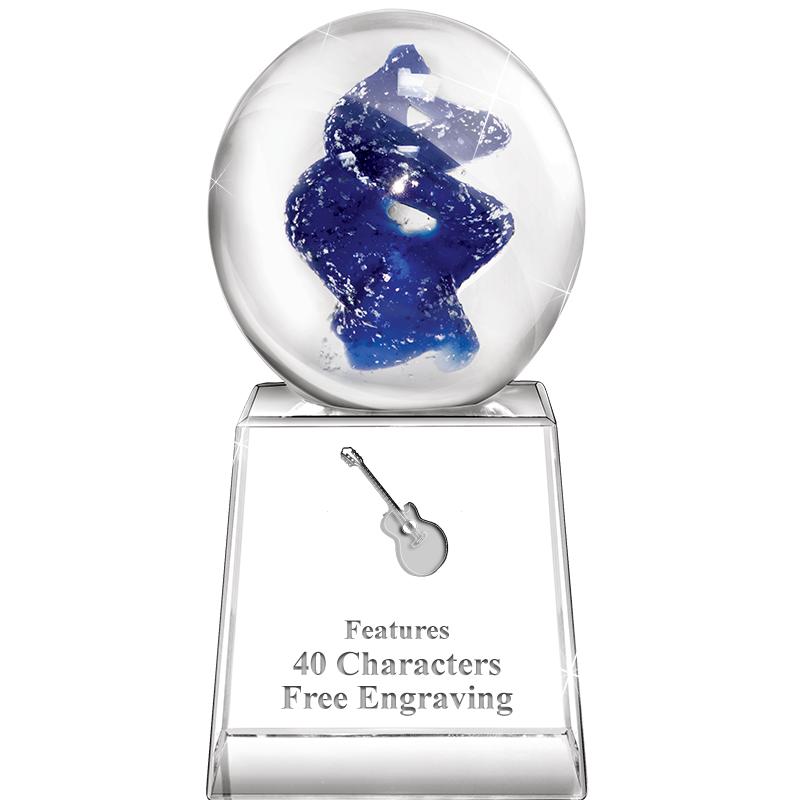 6.25" SPIRAL GALAXY CRYSTAL