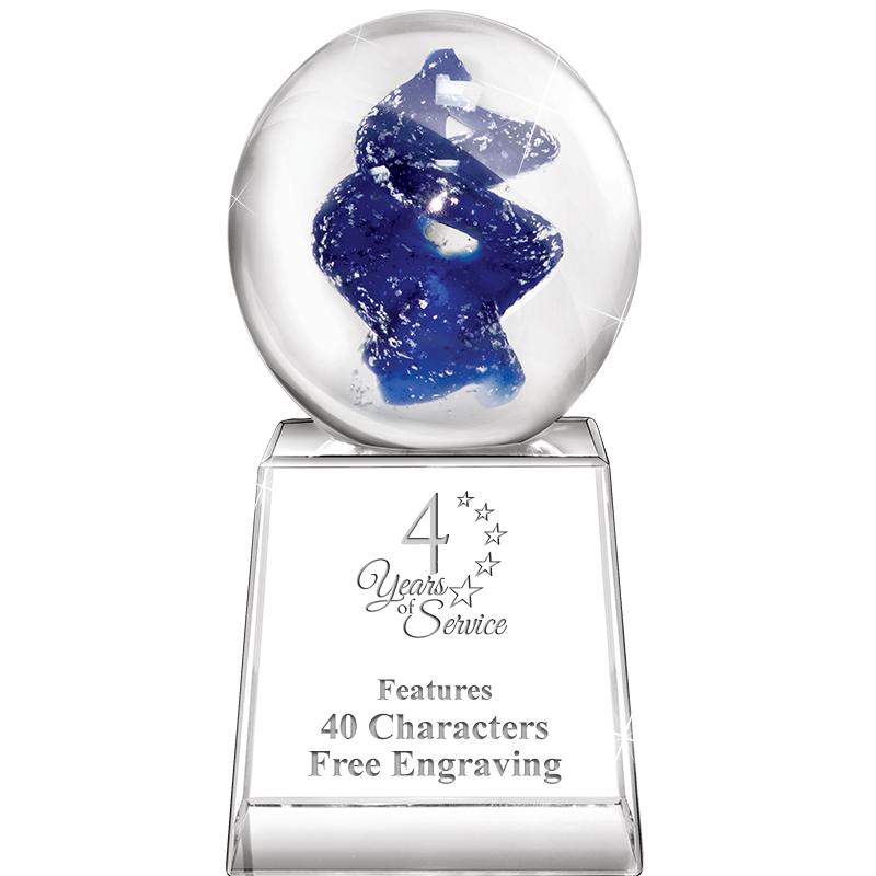 6.25" SPIRAL GALAXY CRYSTAL