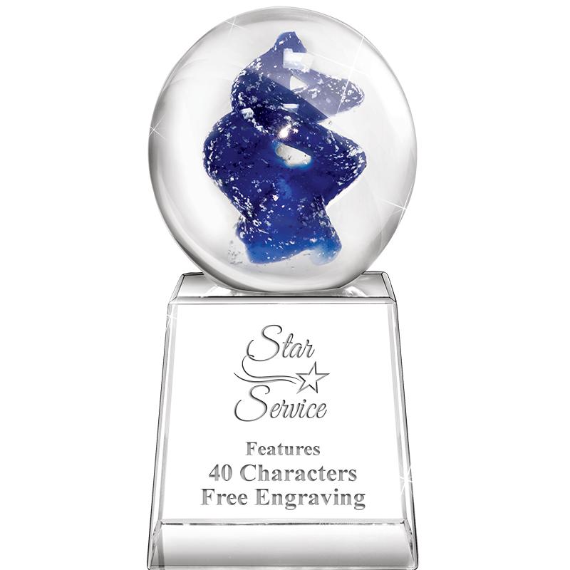 6.25" SPIRAL GALAXY CRYSTAL