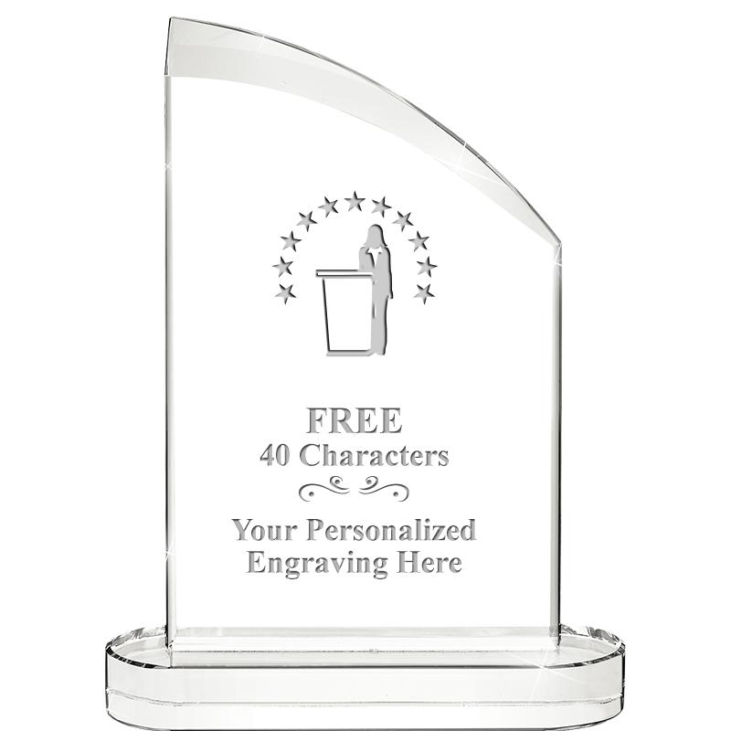 8.25" ASPIRATION CRYSTAL