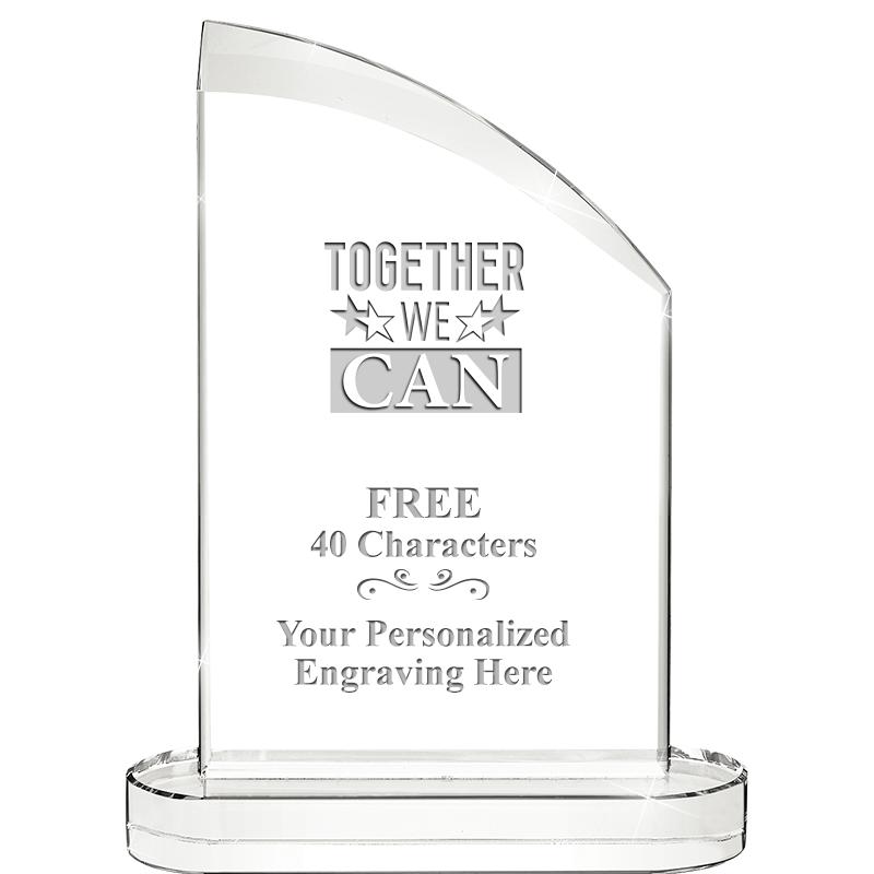 8.25" ASPIRATION CRYSTAL