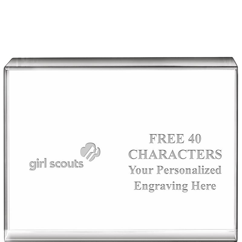 4"x3"HORIZONTAL DISPLAY CRYSTL