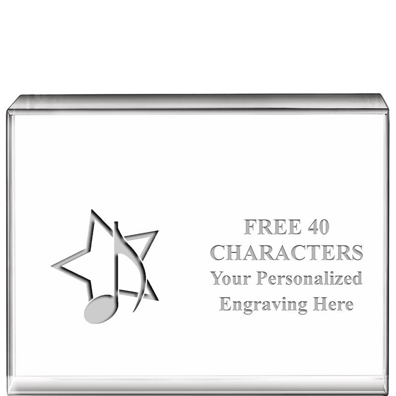 4"x3"HORIZONTAL DISPLAY CRYSTL