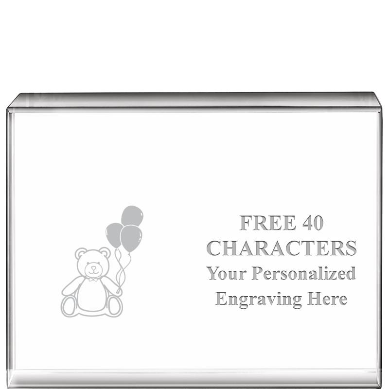 4"x3"HORIZONTAL DISPLAY CRYSTL