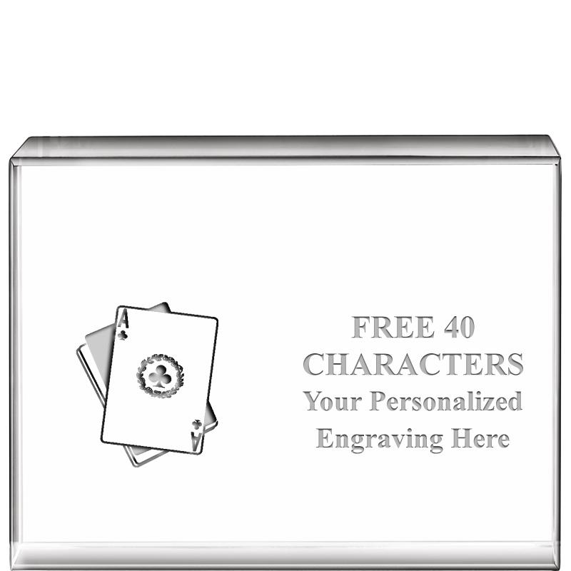 4"x3"HORIZONTAL DISPLAY CRYSTL