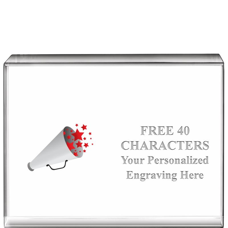 4"x3"HORIZONTAL DISPLAY CRYSTL