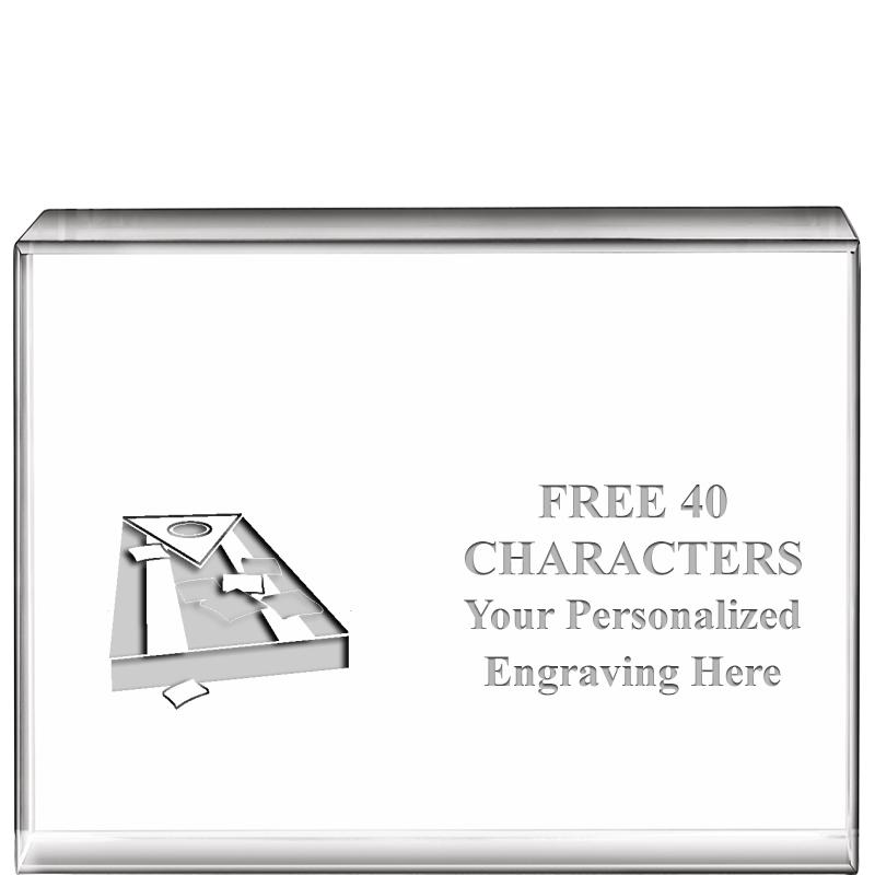 4"x3"HORIZONTAL DISPLAY CRYSTL