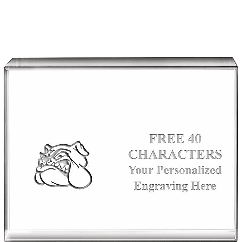 4"x3"HORIZONTAL DISPLAY CRYSTL