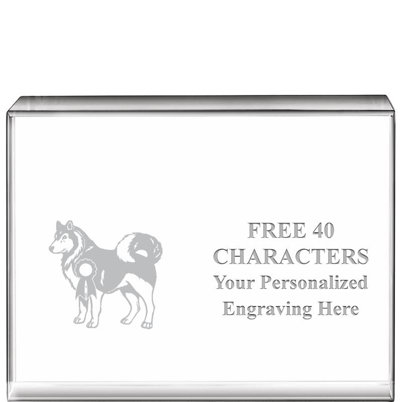 4"x3"HORIZONTAL DISPLAY CRYSTL