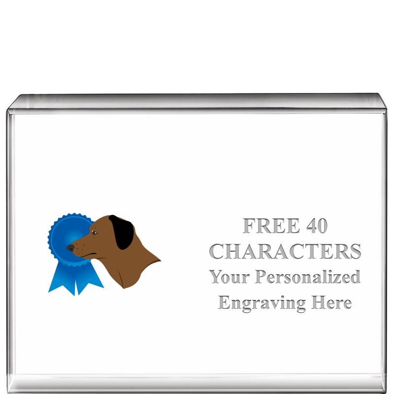 4"x3"HORIZONTAL DISPLAY CRYSTL