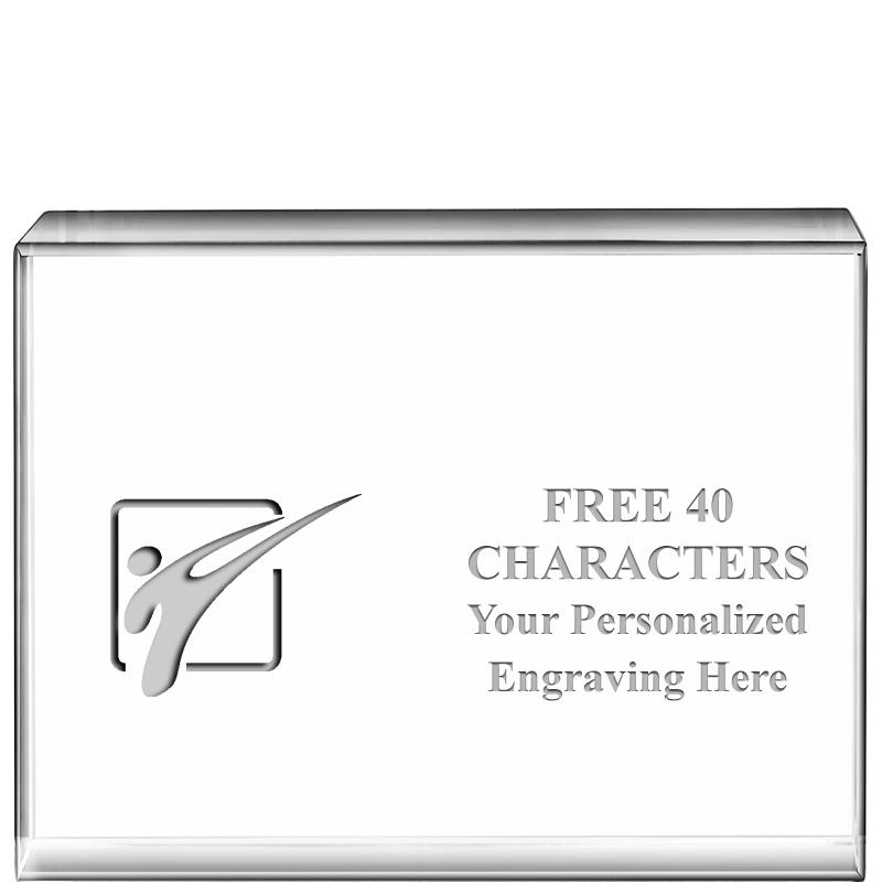 4"x3"HORIZONTAL DISPLAY CRYSTL