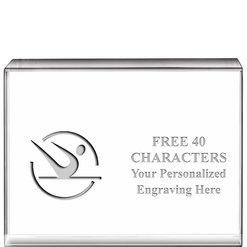 4"x3"HORIZONTAL DISPLAY CRYSTL